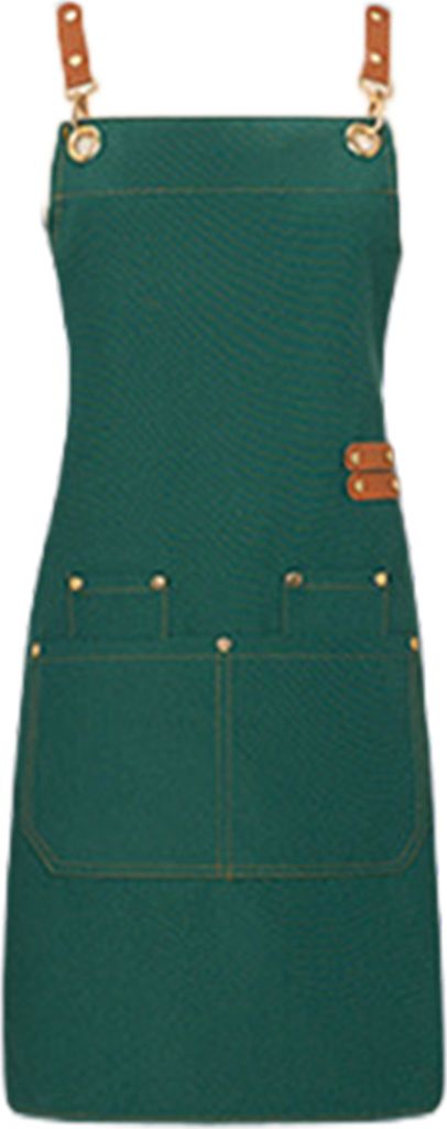 Wasserdichte Küchenschürze mit Taschen für Männer und Frauen, Reinigungsschürze, Taillenbinde, Ladenarbeitsuniform, Grillgeschenk