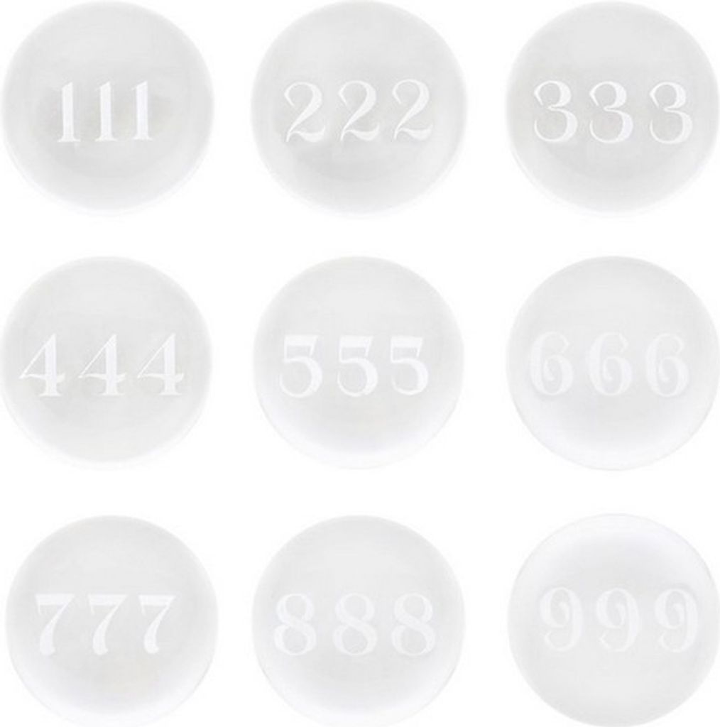 Something Different - Kristallkugel, Engel Nummern 9er-Pack Produktbild 1