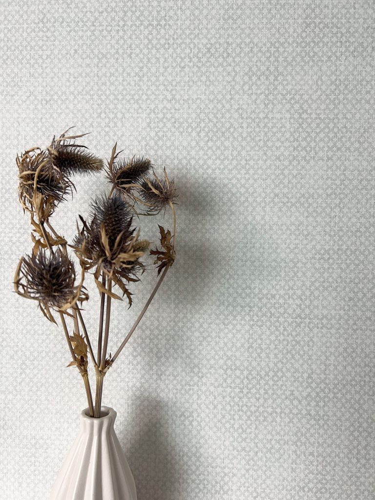 NEWROOM Tapete Grau Vliestapete Karo - Karotapete Modern Weiß Muster Karomuster Landhaus Mustertapete