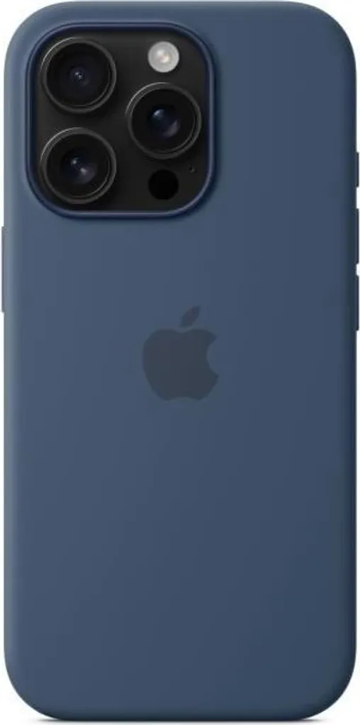 Custodia iPhone 16 Pro MagSafe Silicone Denim - Miglior Prezzo Online