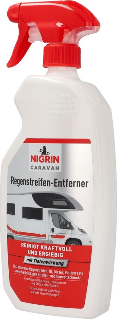 NIGRIN Caravan Détachant pour traces de pluie 750ml - Avec Image du produit 