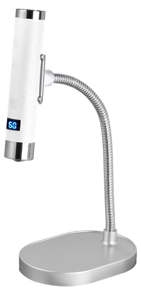 Kabellose Nagellampe mit intelligenter KI-Erkennung, wiederaufladbarer Nageltrockner mit 800 mAh, 2-in-1-Lampe für den Tisch und zum Halten, 30-Se...