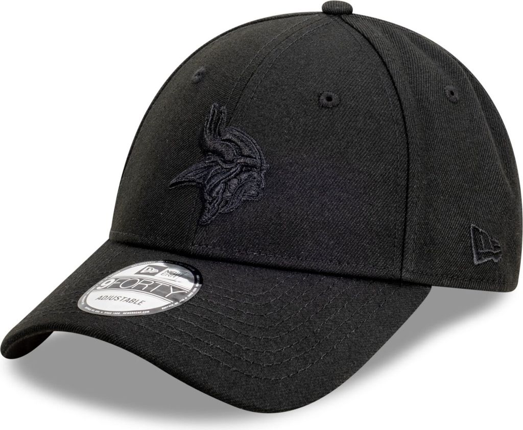 New Era 9Forty Snapback Cap - FULL BLACK Minnesota Vikings