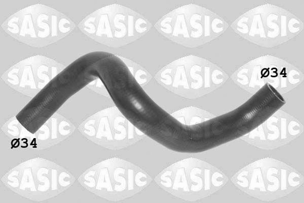 SASIC Kühlerschlauch Wasserschlauch für NISSAN Qashqai / Qashqai +2 I (J10, NJ10) 3406473