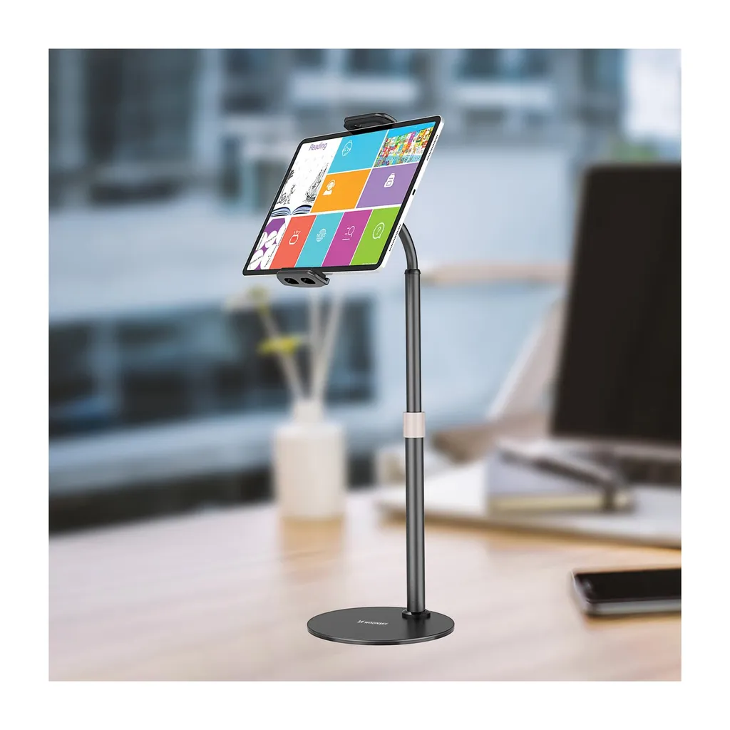 Support de Bureau Universel pour Smartphone et Tablette Wozinsky Noir