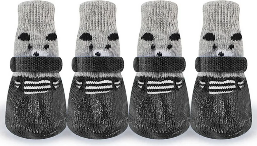 Scarpe Cani Sportive Antiscivolo 4 Pezzi: Stivali Protettivi Outdoor