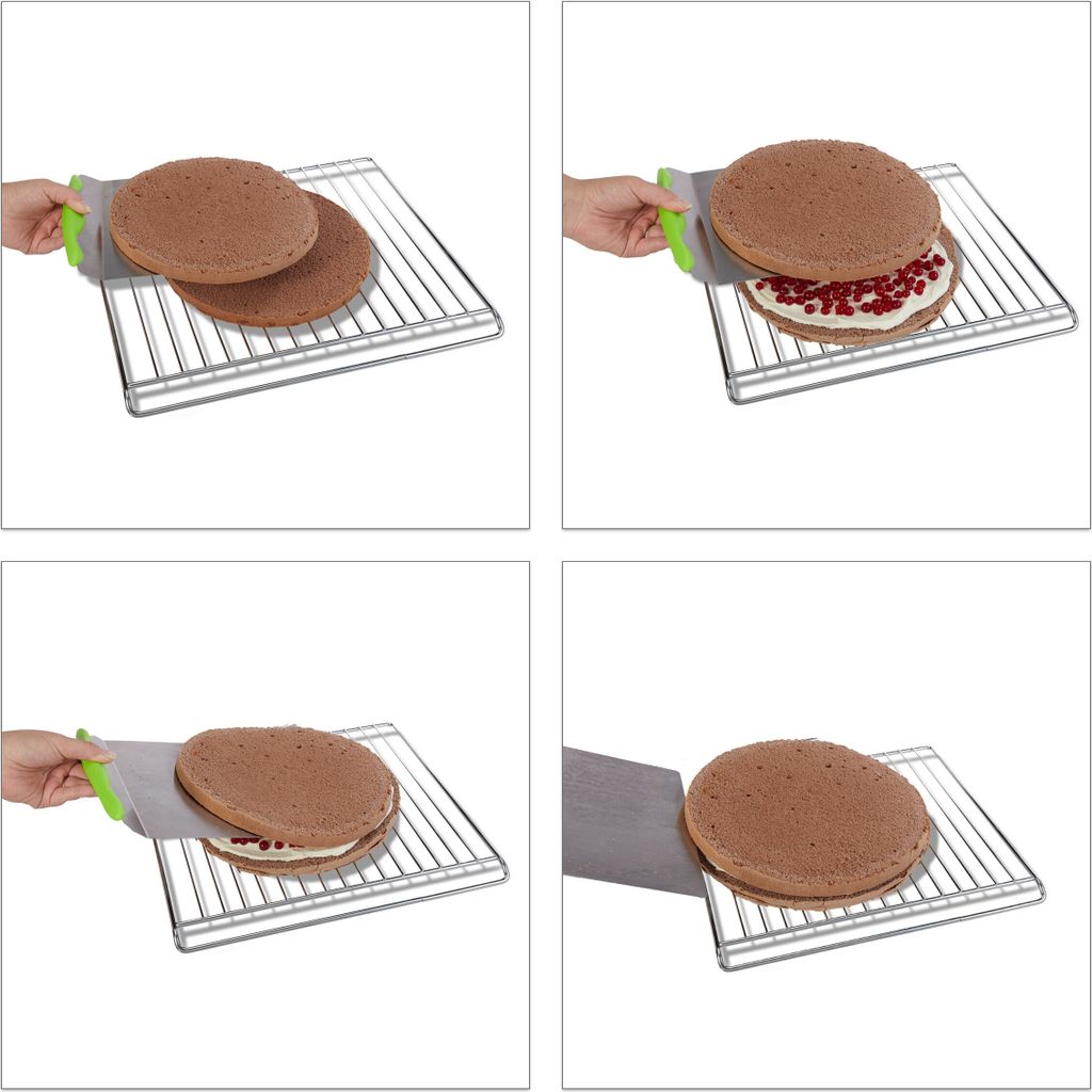 relaxdays Kuchenheber Edelstahl Produktbild 6