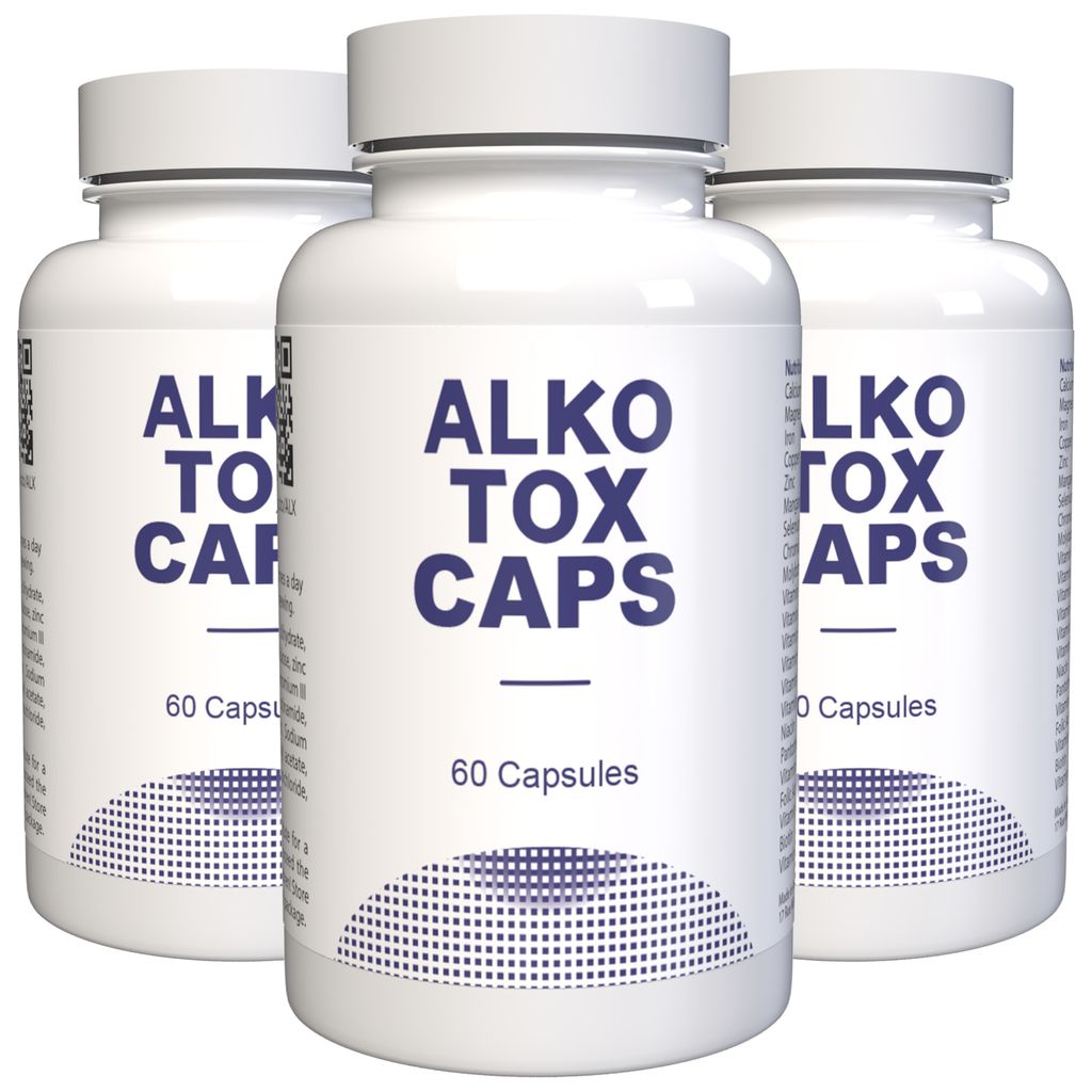 Alkotox Caps - 180 kapsułek, opakowanie 3 sztuki Zdjęcie produktu 