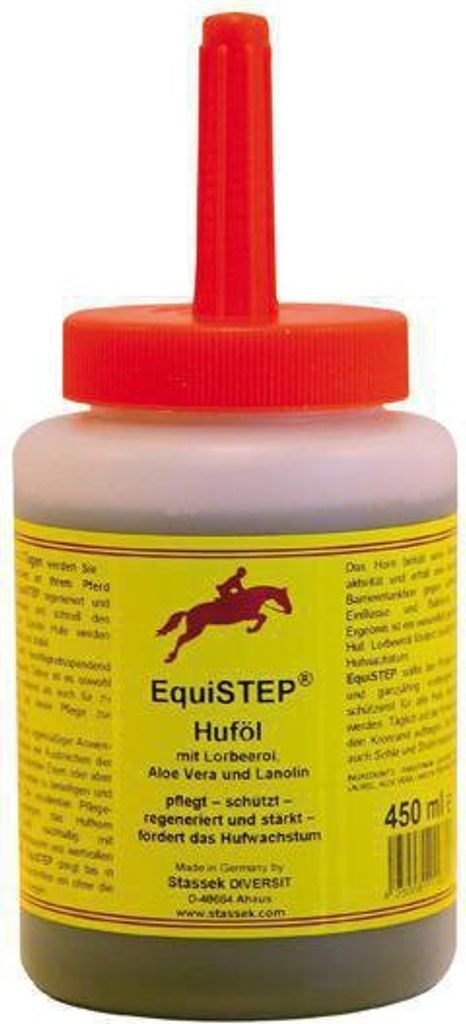 EQUISTEP Huföl mit Pinselverschluss, 450ml