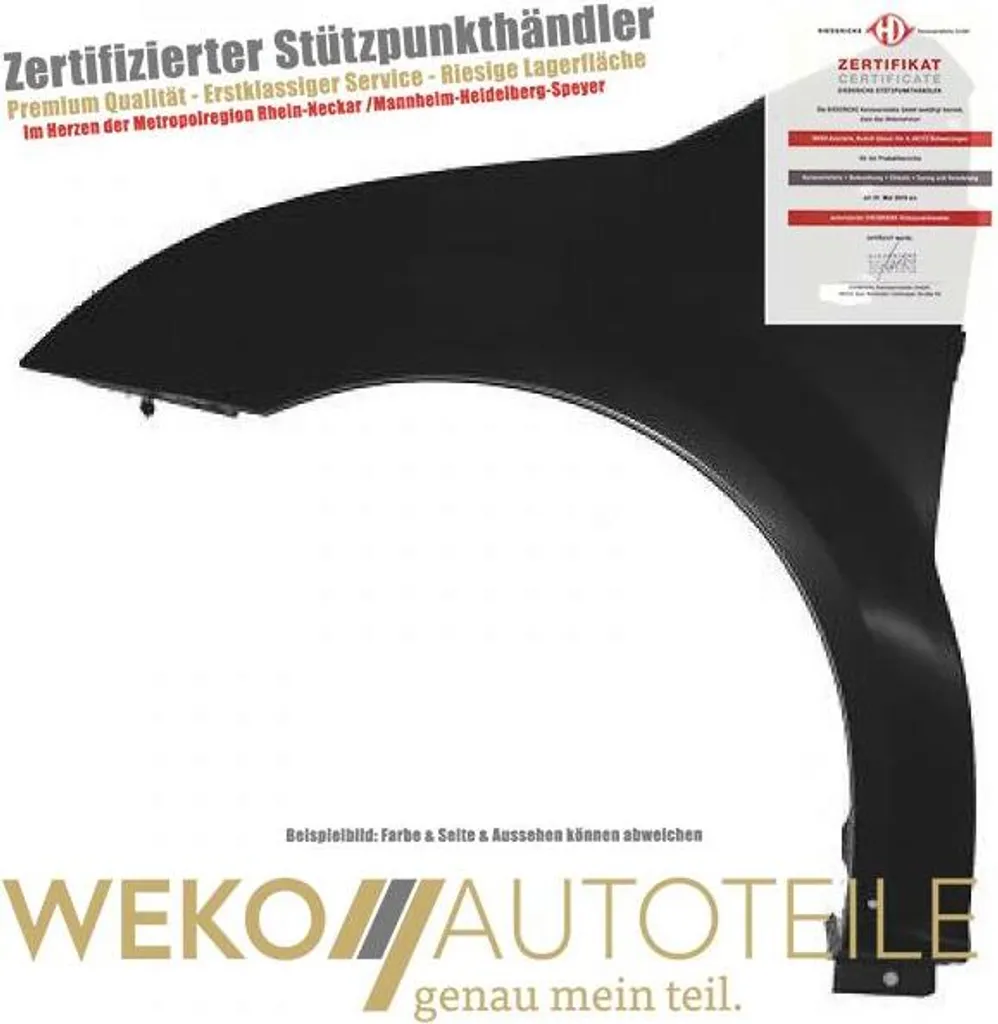 Aile avant gauche DIEDERICHS 4000007 pour CITROËN - Pièce carrosserie