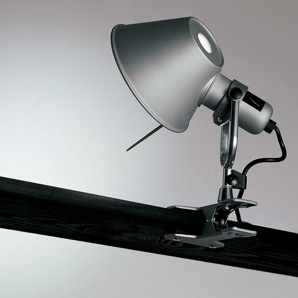 Artemide Tolomeo Pinza LED A0448W50 - Aluminium Poli et Lumière 2700K