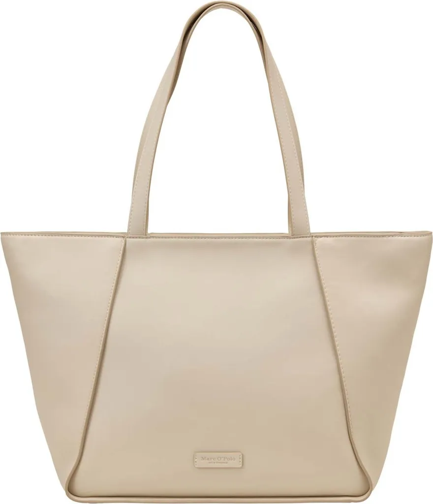 Sac à Épaule Marc O'Polo Vera : Porté Confortable en Lin Beige Léger