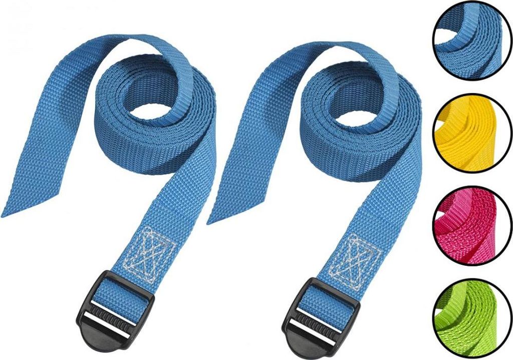 Master Lock Spanngurt 3005 4er Pack 1,80 m - zuverlässige Gepäcksicherung