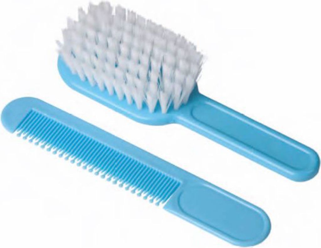 Eurostil Baby Soft Blue Brush 1u Kamm 1u Produktbild 