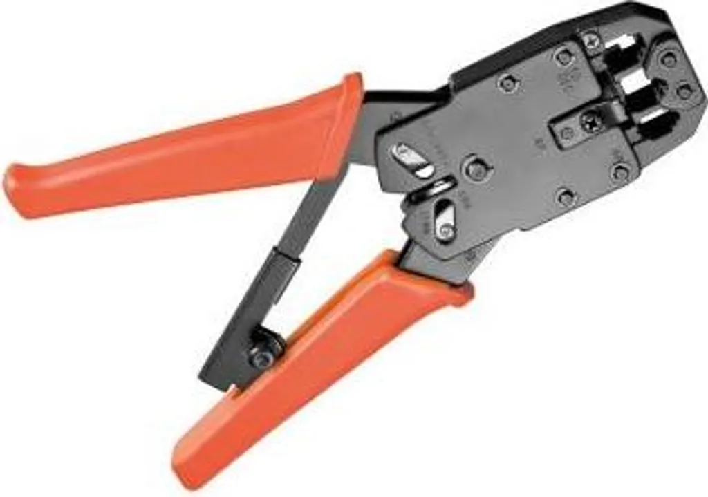 WP WPC-TLA-003 pinza crimpatrice Nero, Rosso