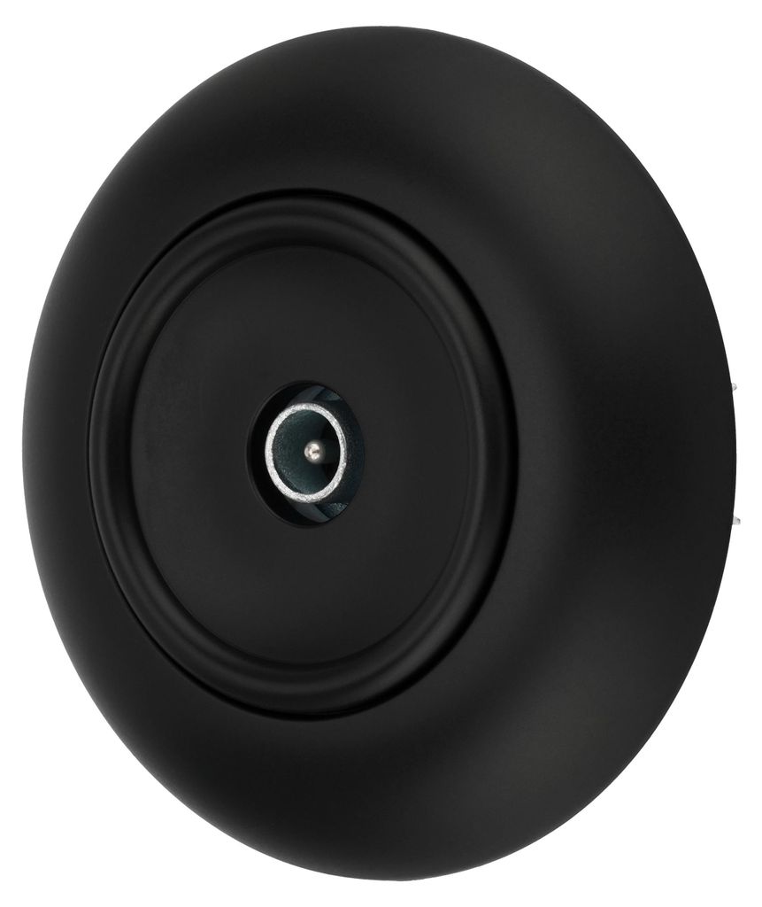 Prise d'antenne TV rétro encastrée I VX1 noir mat Image du produit 