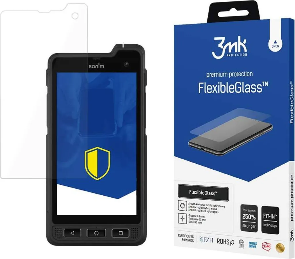 Protezione Vetro Flessibile 3Mk Sonim XP8 - Mai più Schermi Rotti