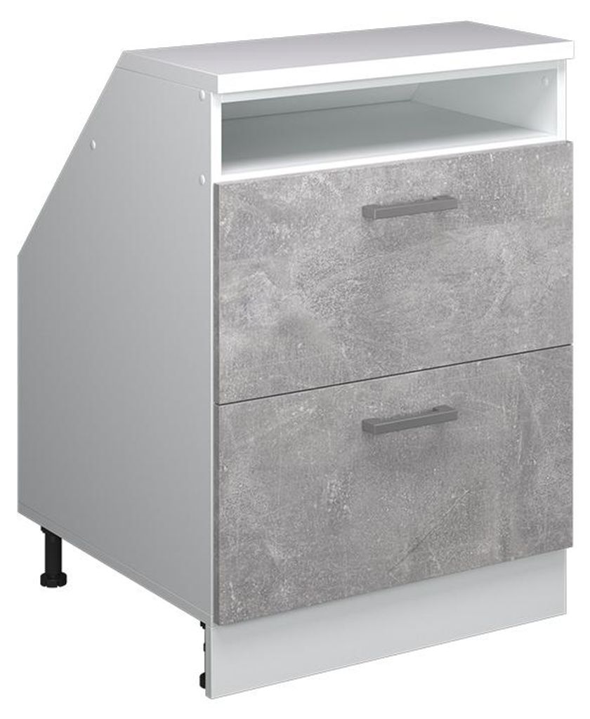 Mobile sottotetto Vicco Rion Calcestruzzo 60 x 81.6 cm con Immagine del prodotto 
