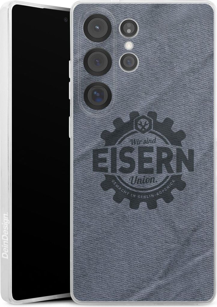 DeinDesign Handyhülle für Samsung Galaxy S25 Ultra Silikon Hülle Case Smartphone Schutzhülle 1. FC Union Berlin FCU Offizielles Lizenzprodukt