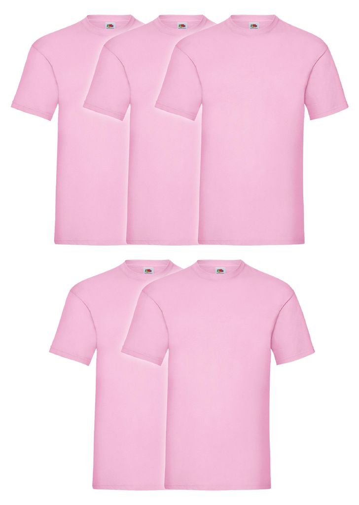 5er Pack Fruit of the Loom Valueweight T-Shirt + GRATIS Produktbild 