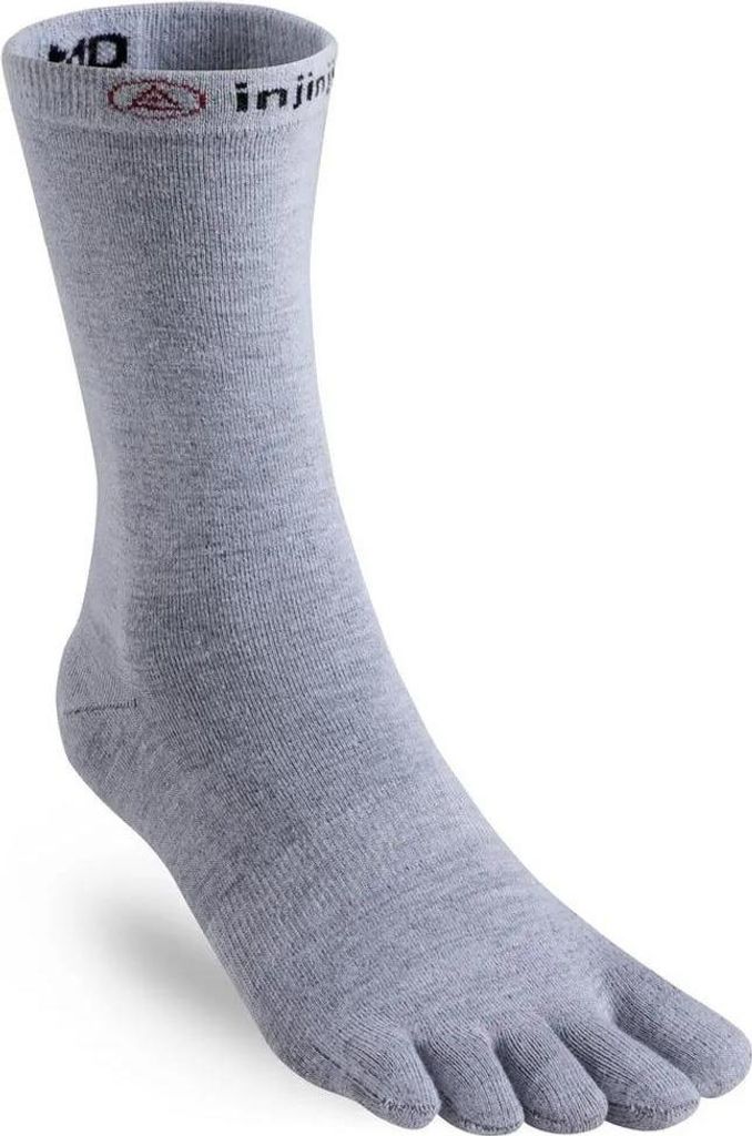 Injinji Liner Crew Socken Grau EU 44 1/2-47 Mann Grau EU 44 1/2-47
