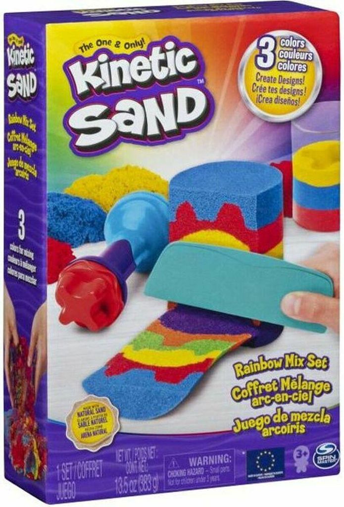 Kinetic Sand Regenbogen Mix Set, 3 Jahr(e), Kunststoff, Produktbild 