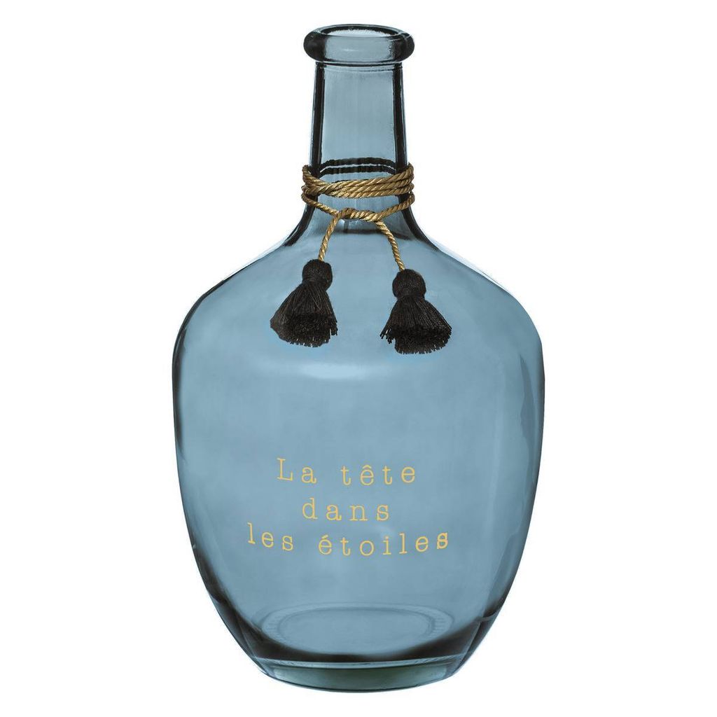Vase dame jeanne "gypsy" glas h31cm - Atmosphera créateur d'intérieur