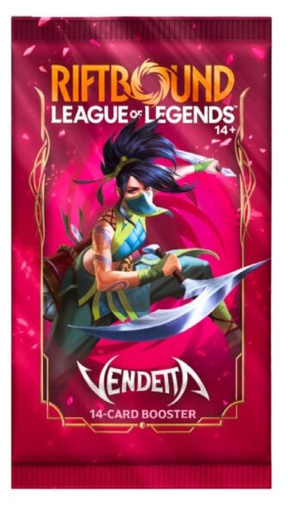 Riftbound Vendetta Booster Englisch Produktbild 