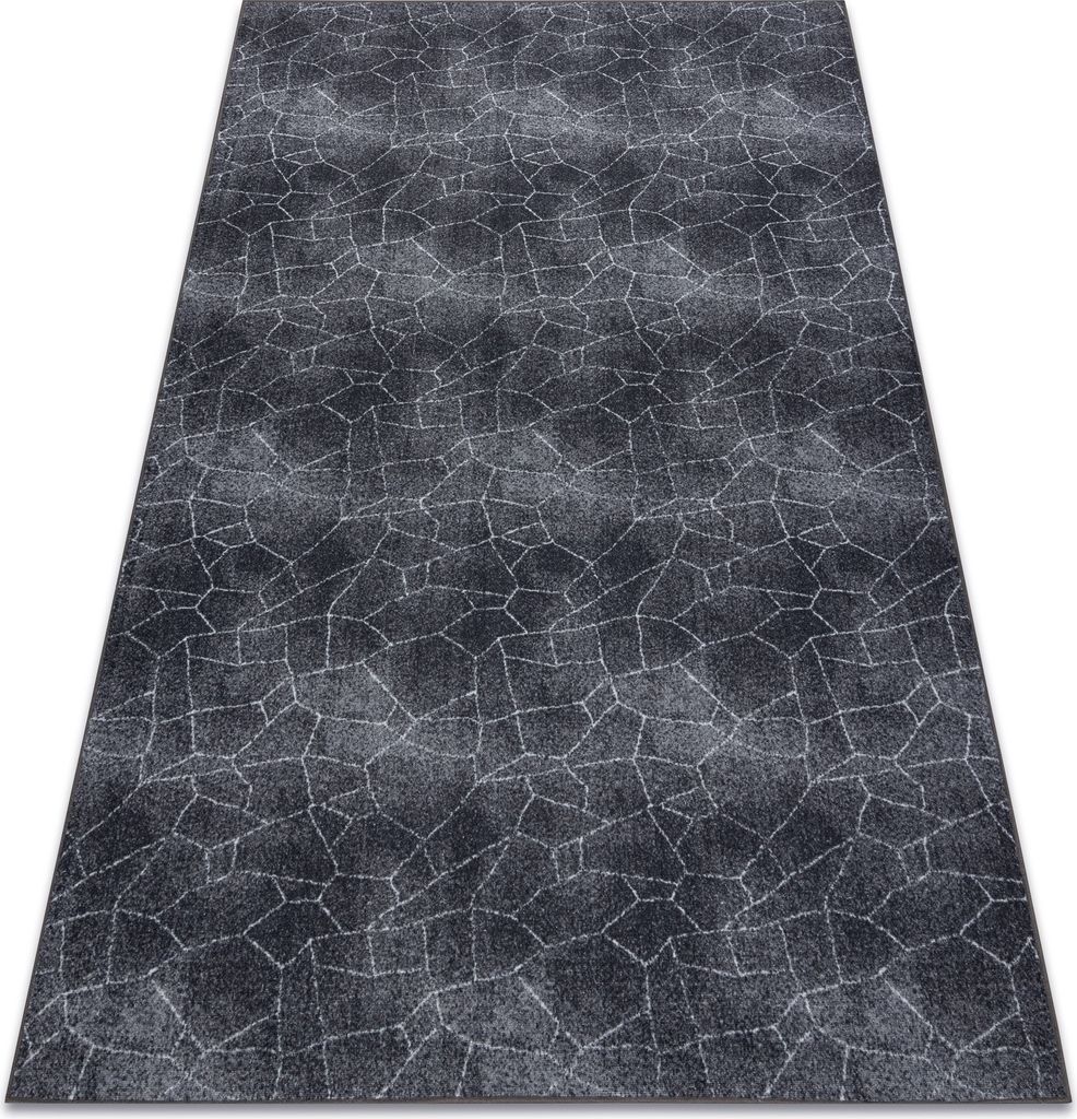Dywan STONE Kamień  szary 100x300 cm Zdjęcie produktu 