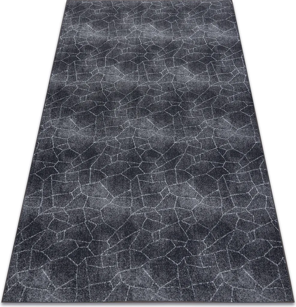 Tapis gris 100x300 cm STONE Calcul : la solution anti-bruit et anti-tache