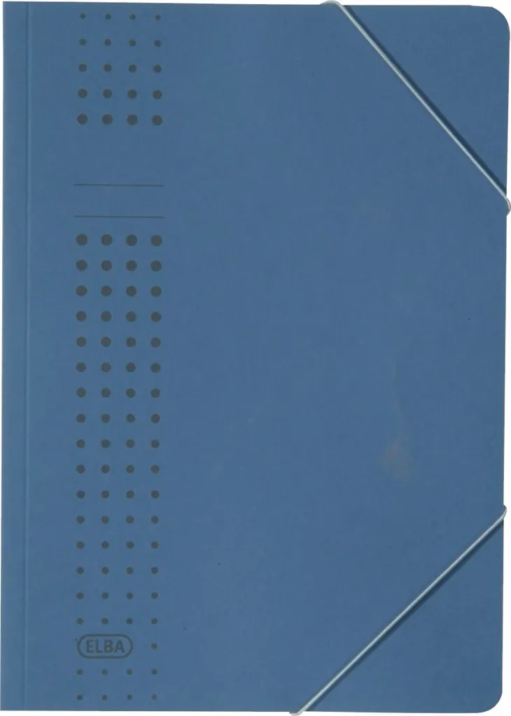 Cartellina con Elastico ELBA Chic A4 Blu - 25 pz 400010108 Archivio