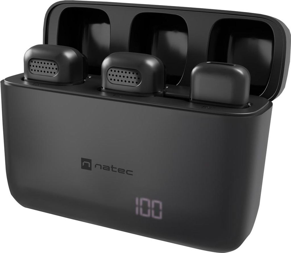 NATEC Hopper, Lavalier-/Aufsteckmikrofon, -38 dB, 20 - Produktbild 