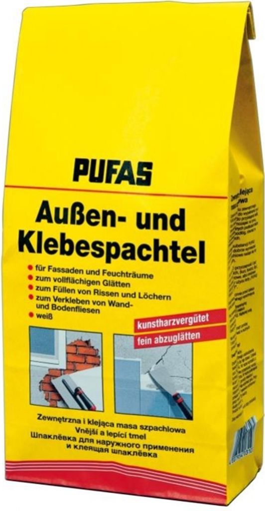 PUFAS Außen- und Klebespachtel - 5kg Produktbild 
