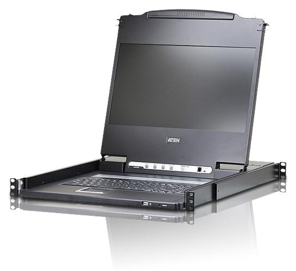 KVM Full HD LCD Konsole USB   17,3", KVM-Switch Produktbild 
