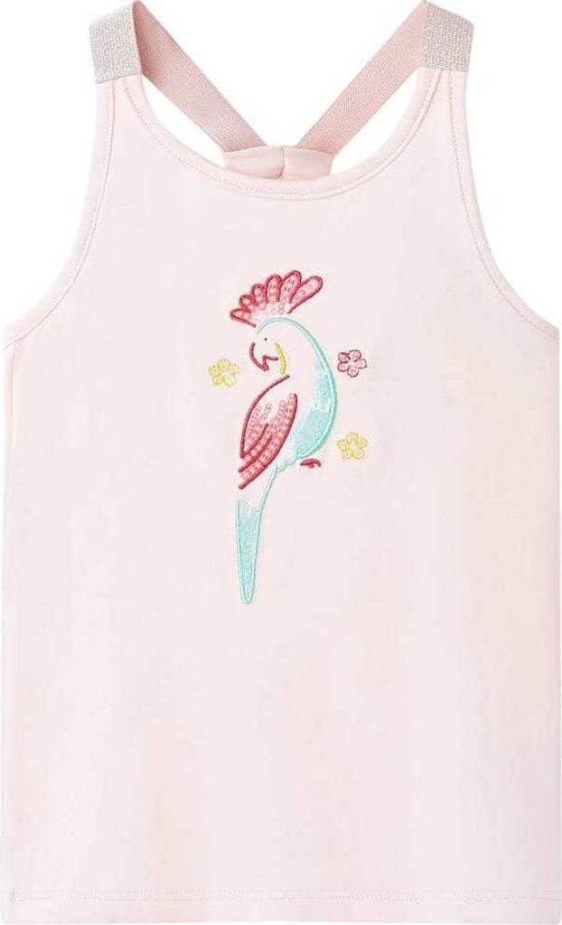 Kinder-Tanktop Zartrosa 140