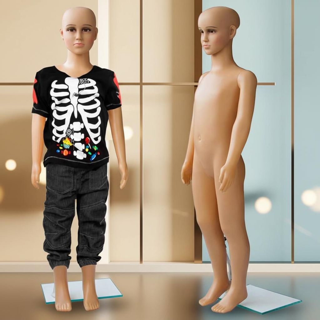 Mucola Schaufensterpuppe Schaufensterfigur Schneiderpuppe Modepuppe Mannequin - Kind 110cm