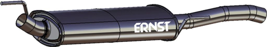 VEGAZ VS-191ERNS Endschalldämpfer für VW GOLF III (1H1) Auspuff