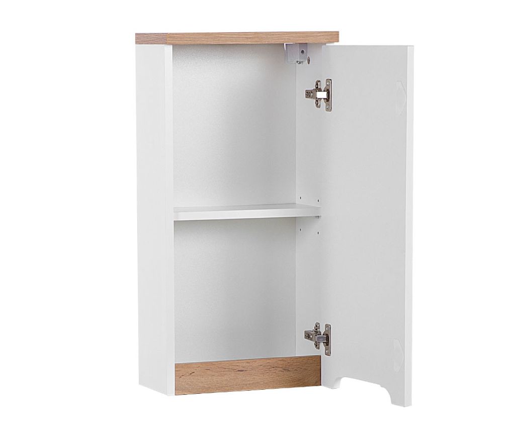 Koupelnová nástěnná skříňka BALI WHITE 1D 35 cm Obrázek produktu 2