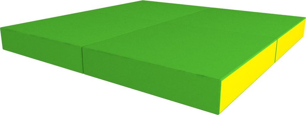 idealfit klappbare Turnmatte Soft Shield Pro Grn Produktbild 