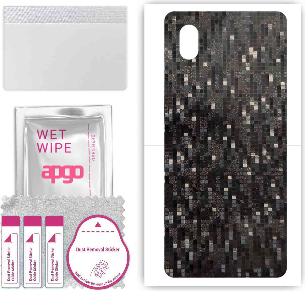 apgo Rückseite Schutzfolie, Skin, kompatibel mit Samsung Galaxy M01 Core, Hinten Displayschutzfolie aus Vinylfolie, kratzfest, einfache Montage - ...
