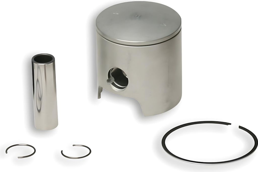 Kolben Malossi Ø 47,6mm C, Kolbenbolzen Ø 13mm, 1 Kolbenring trapezförmig für Piaggio / Minarelli liegend