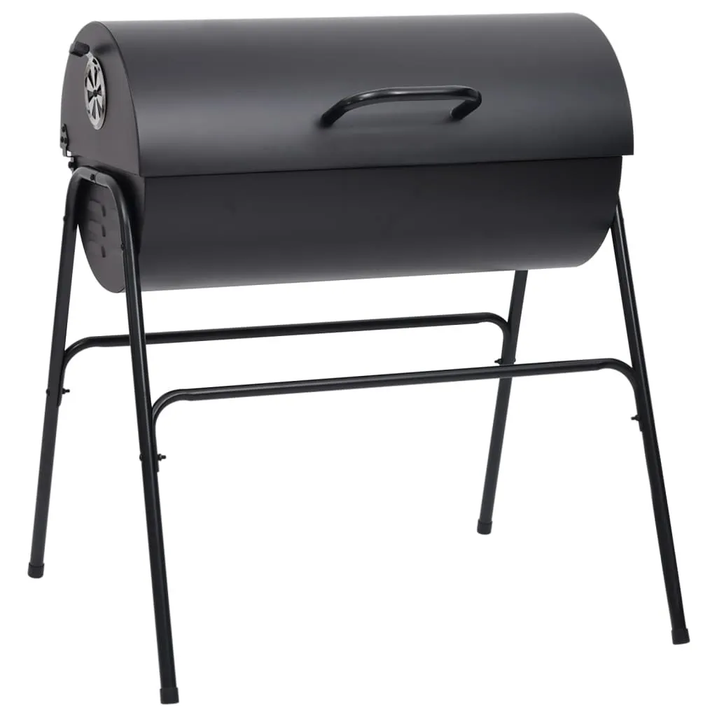 Barbecue extérieur pour grandes tablées avec deux grilles en acier