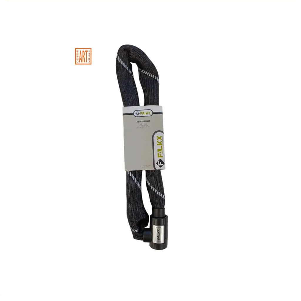 Antivol chaîne Falkx Viking 8 900 Black Art avec maillons de 8mm
