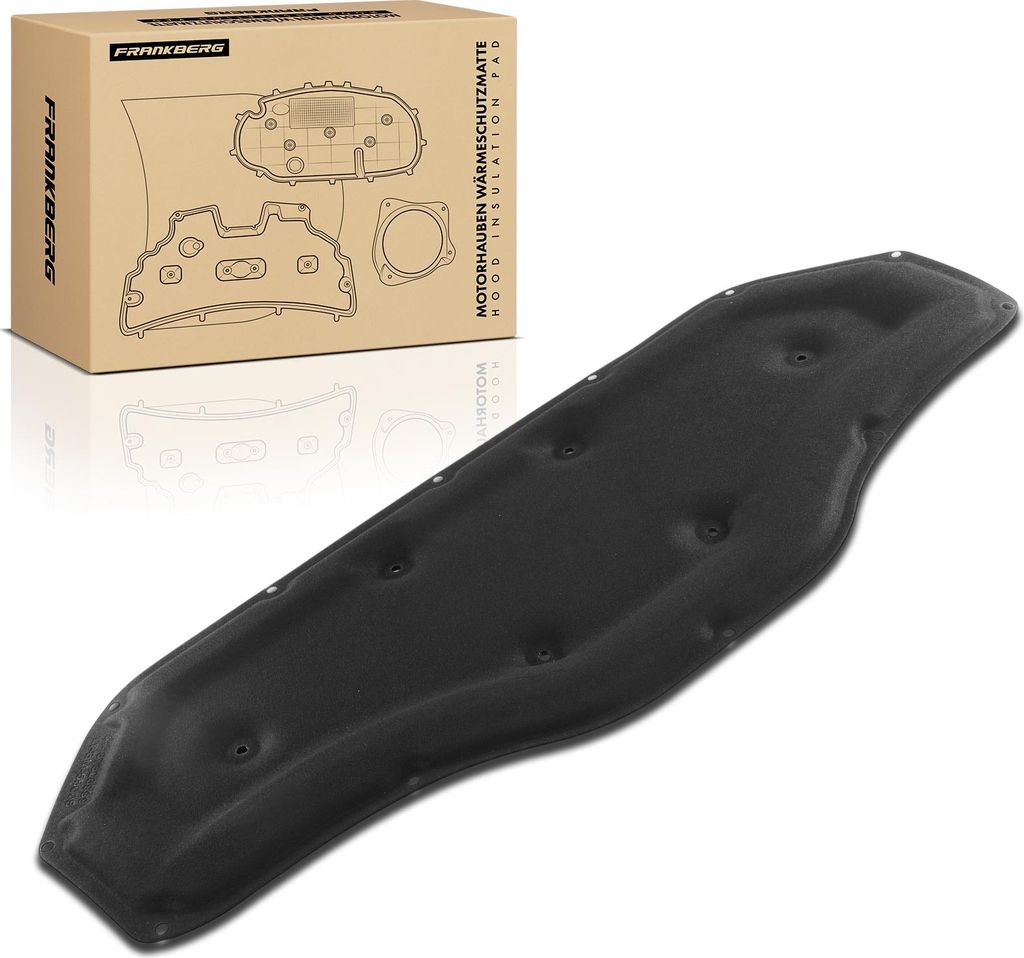 Frankberg 1x Dämmmatte Motorhaubendämmung Motorhaube für BMW X1 F48 X2 F39 2.0L