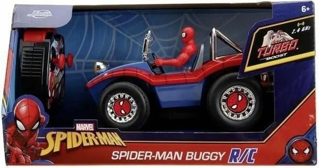 Voiture Télécommandée Spider-Man pour Course et Aventure en Intérieur