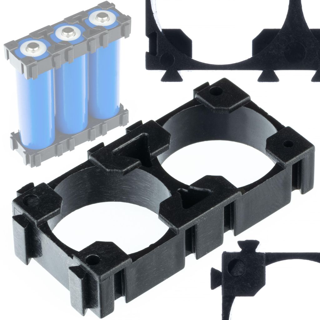 Rosfix Alloggiamento 1x2 per 2 Batterie Agli Ioni di Litio Immagine del prodotto 