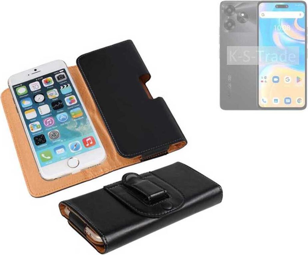 K-S-Trade Schützhülle Handyhülle kompatibel mit UMIDIGI G6 5G Holster Gürtel Tasche Schutzhülle Handy-Tasche Smartphone Case Seitentasche schwarz