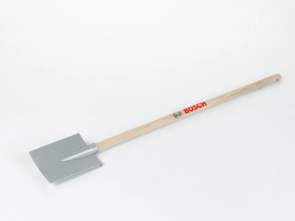 Bêche Bosch manche bois ergonomique et fer en acier trempé résistant