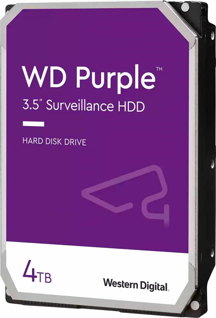 Western Digital Purple HDD SATA 4TB 5400 256MB Obrázok produktu