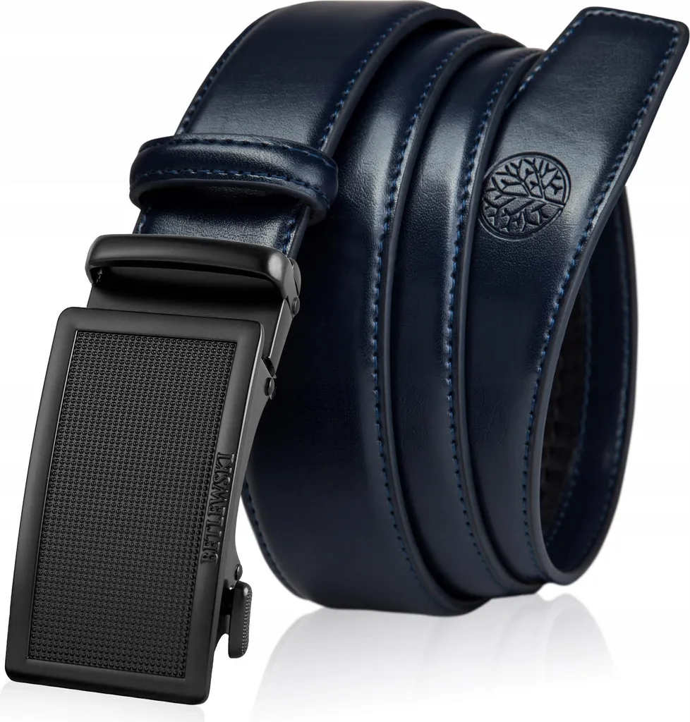 Cintura Betlewski C35SKGRANAT115 Blu: Vera Pelle e Stile Casual